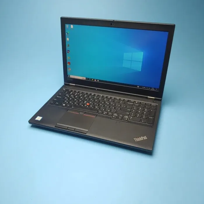 Мобільна робоча станція Lenovo ThinkPad P53 / 15.6" (1920x1080) IPS / Intel Core i7-9850H (6 (12) ядер по 2.6 - 4.6 GHz) / 16 GB DDR4 / 512 GB SSD / nVidia Quadro T2000, 4 GB GDDR5, 128-bit / WebCam / Win 10 Pro б/в - зображення 2