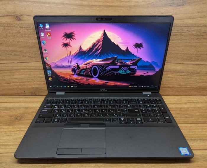 Ультрабук Б-клас Dell Latitude 5500 / 15.6" (1920x1080) IPS / Intel Core i7-8665U (4 (8) ядра по 1.9 - 4.8 GHz) / 16 GB DDR4 / 480 GB SSD / Intel UHD Graphics / WebCam / Windows 10 б/в - зображення 2