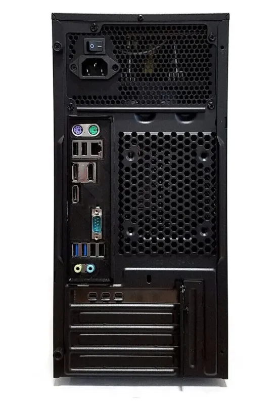 Робоча станція Vinga CS112B Tower / Intel Xeon E3-1240 v3 (4 (8) ядра по 3.4 - 3.8 GHz) / 32 GB DDR3 / 256 GB SSD / nVidia Quadro T400, 4 GB GDDR6, 64-bit б/в - зображення 3