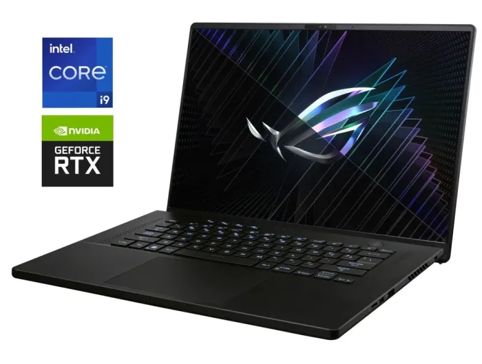 Ігровий ноутбук Asus ROG Zephyrus M16 GU604VY / 16" (2560x1600) IPS / Intel Core i9-13900H (14 (20) ядер по 2,6 - 5,4 ГГц) / 32 ГБ DDR5 / 2000 ГБ SSD NVMe / nVidia GeForce RTX 4090, 16 ГБ GDDR6, 256-біт / WebCam б/в - зображення 1