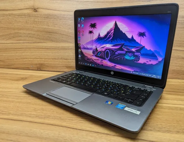 Ультрабук HP EliteBook 840 G1 / 14" (1366x768) TN / Intel Core i5-4200U (2 (4) ядра по 1.6 - 2.6 GHz) / 8 GB DDR3 / 240 GB SSD / Intel HD Graphics 4400 / WebCam / Fingerprint / Windows 10 б/в - зображення 5