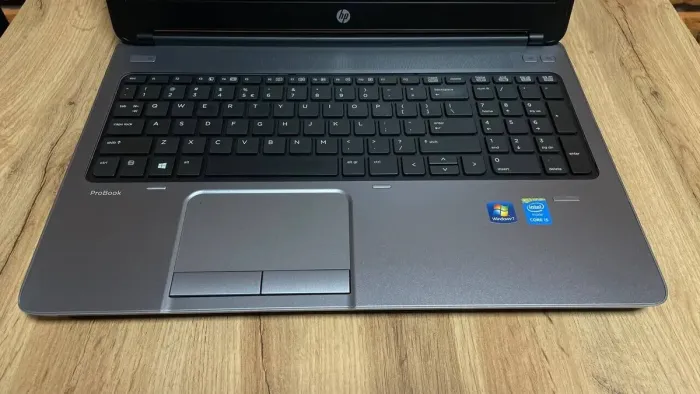 Ноутбук HP ProBook 650 G1 / 15.6" (1366x768) TN / Intel Core i5-4210M (2 (4) ядра по 2.6 - 3.2 GHz) / 8 GB DDR3 / 256 GB SSD / Intel HD Graphics 4600 / WebCam / DVD-ROM / VGA б/в - зображення 11