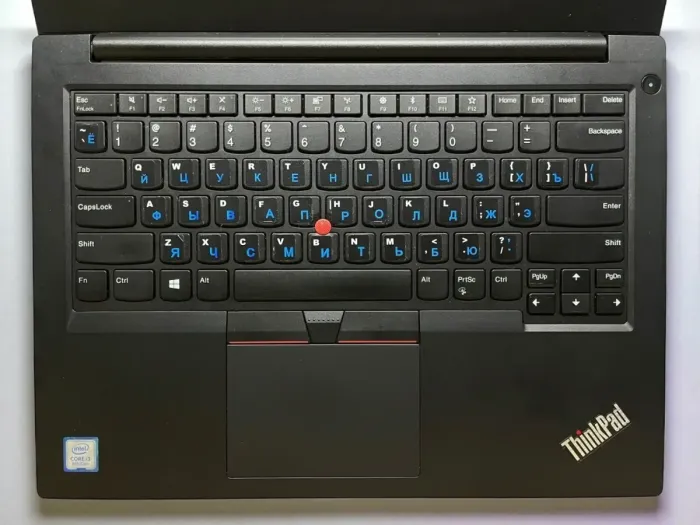 Ультрабук Lenovo ThinkPad E490 / 14" (1366х768) TN / Intel Core i3-8145U (2 (4) ядра по 2.1 - 3.9 GHz) / 8 GB DDR4 / 256 GB SSD / Intel UHD Graphics 620 / WebCam б/в - зображення 9