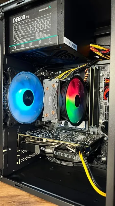 Ігровий ПК ProLogix E113 Black NEW / Intel Core i3-12100F NEW (4 (8) ядер 3,3 - 4,3 ГГц) / 16 ГБ DDR4 / 480 ГБ SSD NEW / nVidia GeForce GTX 1660 Ti, 6 ГБ GDDR6, 192-біт / 500 Вт NEW б/в - зображення 3