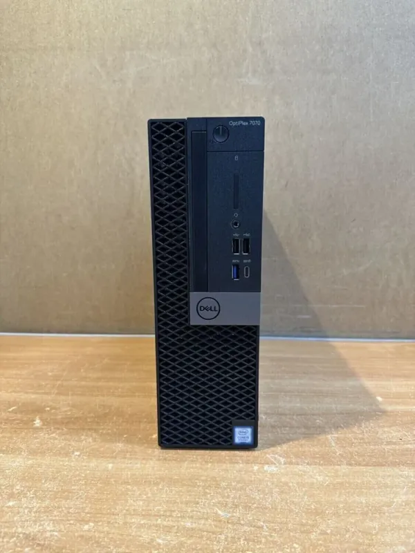 Комп'ютер Dell OptiPlex 7070 SFF / Intel Core i5-9500 (6 ядер по 3.0 - 4.4 GHz) / 16 GB DDR4 / 120 GB SSD / Intel UHD Graphics 630 / 200W / DisplayPort б/в - зображення 2