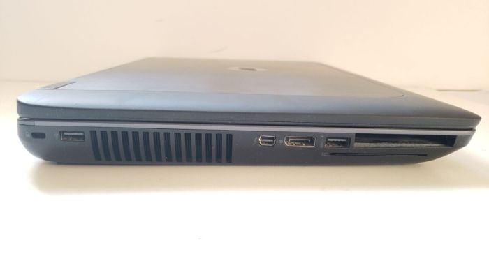 Мобільна робоча станція HP ZBook 15 G2 / 15,6" (3200x1800) IPS / Intel Core i7-4710MQ (4 (8) ядра по 2,5 - 3,5 ГГц) / 16 ГБ DDR3 / 512 ГБ SSD / nVidia Quadro K2100M, 2 ГБ GDDR5, 128-біт / WebCam б/в - зображення 10