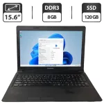 Ноутбук Lenovo B5400 / 15.6" (1366x768) TN / Intel Core i3-4000M (2 (4) ядра по 2.4 GHz) / 8 GB DDR3 / 120 GB SSD / nVidia GeForce GT 720M, 1 GB GDDR3, 64-bit / WebCam б/в