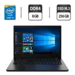 Ультрабук Lenovo ThinkPad L14 Gen 1 / 14" (1920x1080) IPS / Intel Core i5-10210U (4 (8) ядра по 1.6 - 4.2 GHz) / 8 GB DDR4 / 256 GB SSD / UHD Graphics for 10th Generation / WebCam б/в