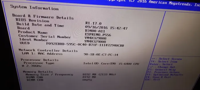 Комп'ютер Fujitsu Esprimo P556 E85+ Tower / Intel Core i5-6400 (4 ядра по 2.7-3.3 GHz) / 8 GB DDR4 / 240 GB SSD NEW / HD Graphics 530 / DVD-ROM / Win 10 б/в - зображення 8