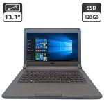 Ноутбук Dell Latitude 3350 / 13.3" (1366x768) TN / Intel Core i3-5005U (2 (4) ядра по 2.0 GHz) / 8 GB DDR3 / 120 GB SSD / Intel HD Graphics 5500 / WebCam б/в