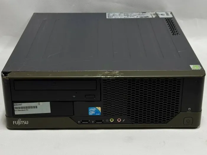 Комп'ютер Б-клас Fujitsu Esprimo E5730 E85 E-Star4 SFF / Intel Core 2 Duo E8500 (2 ядра по 3.16 GHz) / 4 GB DDR2 / 160 GB HDD / Intel HD Graphics / DVD-ROM / Windows 7 б/в - зображення 3