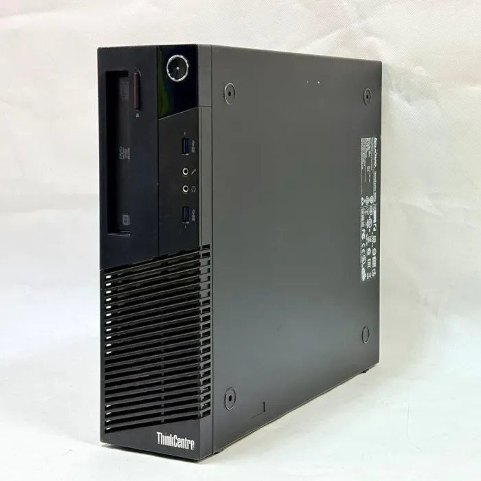 Неттоп Lenovo ThinkCentre M93p Tiny USFF / Intel Core i3-4130 (2 (4) ядра по 3.4 GHz) / 8 GB DDR3 / 500 GB HDD / Intel HD Graphics 4400 / DVD-ROM б/в - зображення 3