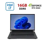 Ігровий ноутбук Dell G16 7630 / 16" (2560x1600) IPS / Intel Core i7-13650HX (14 (20) ядер по 3,6 - 4,9 ГГц) / 16 ГБ DDR5 / 960 ГБ SSD / nVidia GeForce RTX 4060, 8 ГБ GDDR6, 128-біт / Веб-камера б/в