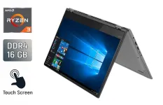 Ноутбук-трансформер Lenovo IdeaPad Flex 6 / 14" (1366x768) TN Touch / AMD Ryzen 3 2200U (2 (4) ядра по 2.5 - 3.4 GHz) / 16 GB DDR4 / 512 GB SSD / AMD Radeon Vega 6 Graphics / WebCam / HDMI б/в