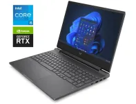 Ігровий ноутбук HP Victus 15-fa1030nr / 15.6" (1920x1080) IPS / Intel Core i5-12450H (8 (12) ядер по 3.3 - 4.4 GHz) / 8 GB DDR4 / 512 GB SSD / nVidia GeForce RTX 2050, 4 GB GDDR6, 64-bit / WebCam / Win 11 б/в