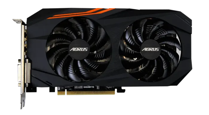 Дискретна відеокарта Gigabyte Aorus Radeon RX 580, 4 GB GDDR5, 256-bit / DVI, HDMI, DisplayPort б/в - зображення 1