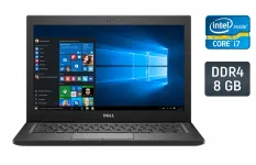 Нетбук Dell Latitude 7280 / 12.5" (1366x768) TN / Intel Core i7-7600U (2 (4) ядра по 2.8 - 3.9 GHz) / 8 GB DDR4 / 256 GB SSD / Intel HD Graphics 520 / WebCam / Windows 10 б/в