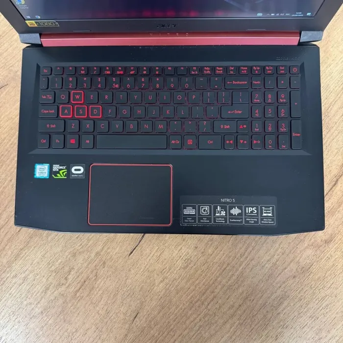 Ігровий ноутбук Б-клас Acer Nitro 5 AN515-53 / 15.6" (1920x1080) IPS / Intel Core i5-8300H (4 (8) ядра по 2.3 - 4.0 GHz) / 16 GB DDR4 / 128 GB SSD M.2 + 1000 GB HDD / nVidia GeForce GTX 1050, 4 GB GDDR5, 128-bit / WebCam б/в - зображення 7