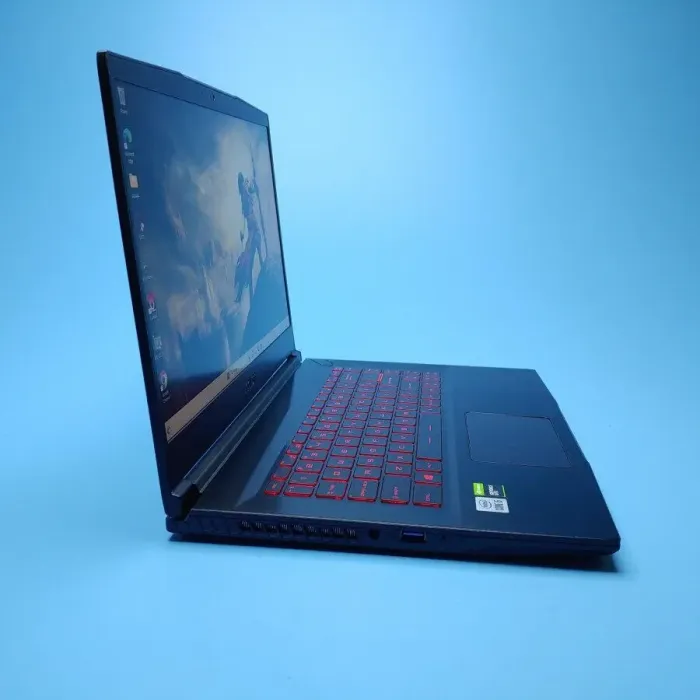 Ігровий ноутбук MSI GF63 Thin 10SC / 15.6" (1920x1080) IPS / Intel Core i5-10500H (6 (12) ядер по 2.5 - 4.5 GHz) / 8 GB DDR4 / 256 GB SSD / nVidia GeForce GTX 1650 Max-Q, 4 GB GDDR6, 128-bit / WebCam / Win 11 Home б/в - зображення 4