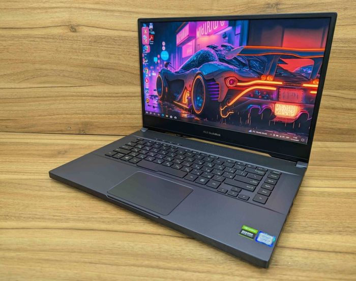 Мобільна робоча станція Asus StudioBook W500G / 15,6" (3840x2160) IPS / Intel Core i7-9750H (6 (12) ядер по 2,6 - 4,5 ГГц) / 32 ГБ DDR4 / 512 ГБ SSD / nVidia Quadro RTX 5000, 16 ГБ GDDR6, 256-біт / HDMI / Windows 10 б/в - зображення 5