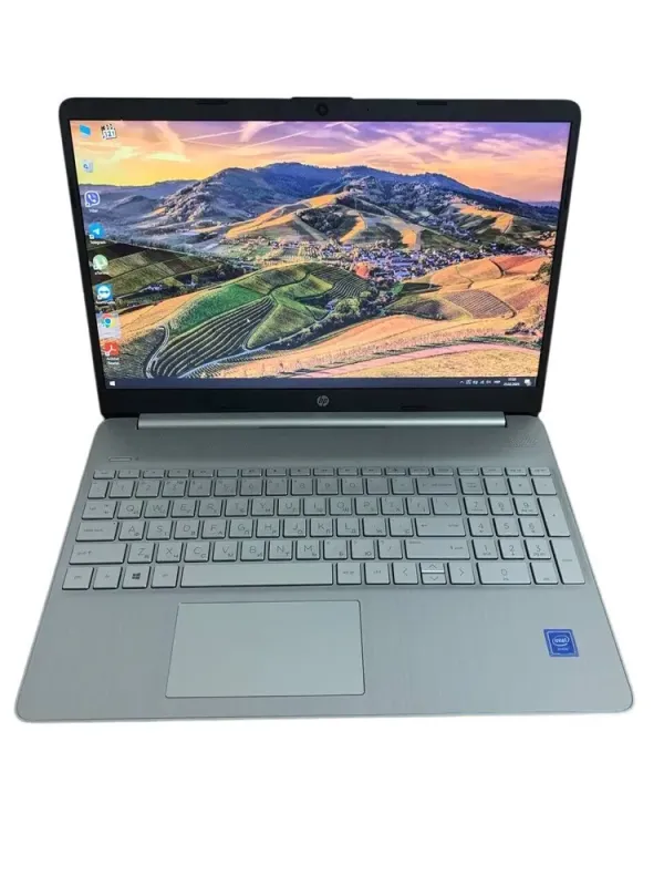 Ультрабук HP 15s-fq0700nd / 15.6" (1920x1080) TN / Intel Celeron N4020 (2 ядра по 1.1 - 2.8 GHz) / 8 GB DDR4 / 256 GB SSD M.2 / Intel UHD Graphics 600 / WebCam / Win 10 Home б/в - зображення 2