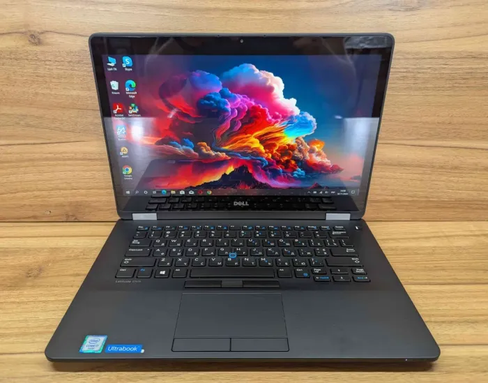 Ультрабук Dell Latitude E7470 / 14" (2560x1440) IPS Touch / Intel Core i7-6600U (2 (4) ядра по 2.6 - 3.4 GHz) / 8 GB DDR4 / 256 GB SSD / Intel HD Graphics 520 / HDMI / WebCam / Windows 10 б/в - зображення 2