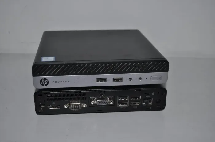 Неттоп HP ProDesk 400 G3 Mini PC USFF / Intel Core i5-7500T (4 ядра по 2.7 - 3.3 GHz) / 32 GB DDR4 / 1000 GB SSD / Intel HD Graphics 630 / Windows 11 Pro + Блок живлення б/в - зображення 5