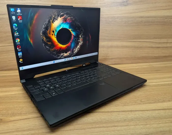 Ігровий ноутбук Asus FA507 / 15.6" (1920x1080) IPS / AMD Ryzen 9 7940HS (8 (16) ядер по 4.0 - 5.2 GHz) / 16 GB DDR5 / 500 GB SSD / nVidia GeForce RTX 4050, 6 GB GDDR6, 96-bit / WebCam / Windows 11 б/в - зображення 4