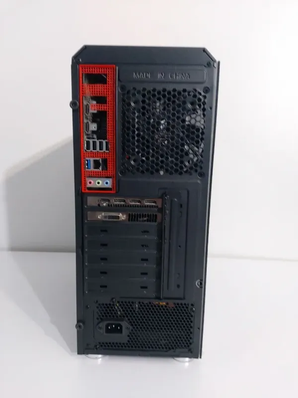 Ігровий ПК 1stPlayer F4 FireRose Tower / Intel Core i5-7400 (4 ядра по 3.0 - 3.5 GHz) / 16 GB DDR4 / 256 GB SSD + 500 GB HDD / AMD Radeon RX 580, 8 GB GDDR5, 256-bit / 600W б/в - зображення 6