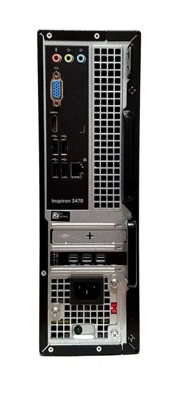Комп'ютер Dell Inspiron 3470 SFF / Intel Core i3-8100 (4 ядра по 3.6 GHz) / 8 GB DDR4 / 256 GB SSD M.2 / nVidia Quadro T400, 4 GB GDDR6, 64-bit / Win 10 Home б/в - зображення 3