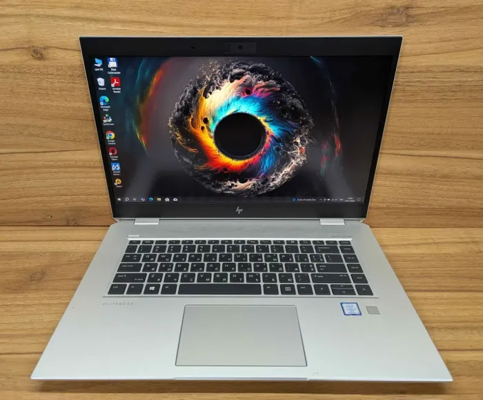 Ігровий ноутбук HP EliteBook 1050 G1 / 15.6" (1920x1080) IPS / Intel Core i7-8850H (6 (12) ядер по 2,6 - 4,3 ГГц) / 32 ГБ DDR4 / 512 ГБ SSD / nVidia GeForce GTX 1050, 4 ГБ GDDR5, 128-біт / Fingerprint / WebCam / Windows 10 б/в - зображення 2