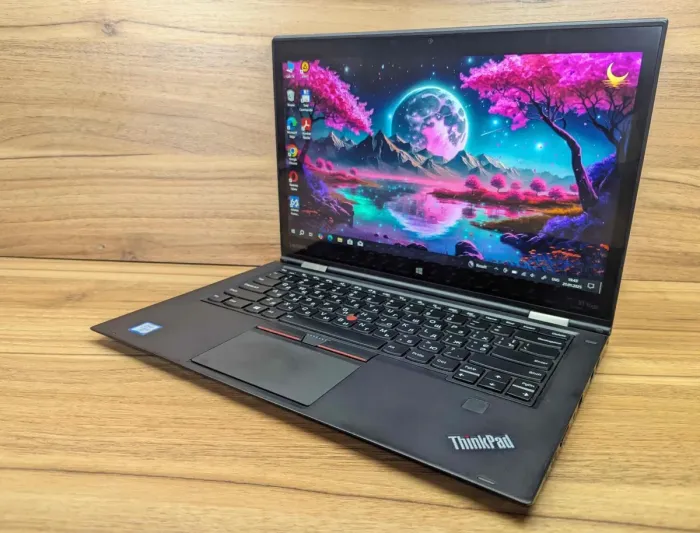 Ноутбук-трансформер Lenovo ThinkPad X1 Yoga 1 st / 14" (1920x1080) IPS Touch / Intel Core i5-6300U (2 (4) ядра по 2.4 - 3.0 GHz) / 8 GB DDR3 / 256 GB SSD / Intel HD Graphics 520 / WebCam / TouchID / Windows 10 б/в - зображення 5