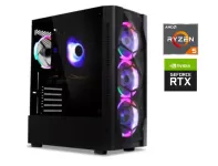 Ігровий ПК MSI Pro Tower / AMD Ryzen 5 7600 (6 (12) ядер по 3.8 - 5.1 GHz) / 32 GB DDR5 / 1000 GB SSD / nVidia GeForce RTX 4060, 8 GB GDDR6, 128-bit / Win 11 б/в
