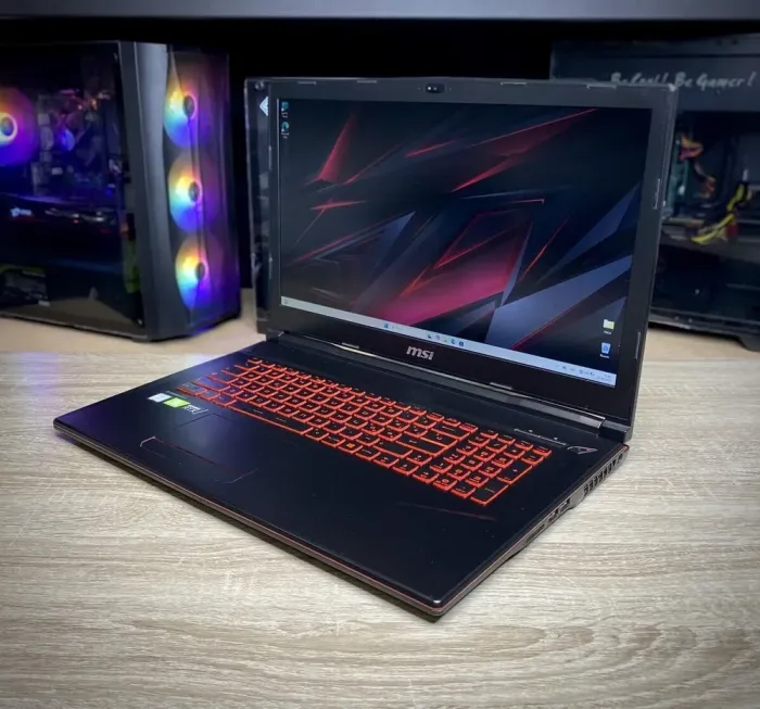 Ігровий ноутбук MSI GE75 Raider 9SE / 17.3" (1920x1080) IPS / Intel Core i7-8750H (6 (12) ядер по 2.2 - 4.1 GHz) / 16 GB DDR4 / 256 GB SSD + 1000 GB HDD / nVidia GeForce RTX 2060, 6 GB GDDR6, 192-bit / WebCam б/в - зображення 4