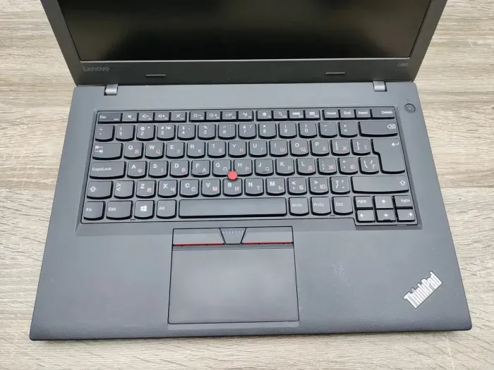 Ноутбук Б-клас Lenovo ThinkPad L460 / 14" (1920x1080) IPS / Intel Pentium 4405U (2 (4) ядра по 2.1 GHz) / 8 GB DDR3 / 120 GB SSD / Intel HD Graphics 510 / WebCam б/в - зображення 4