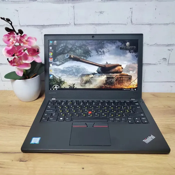 Нетбук Lenovo ThinkPad X260 / 12.5" (1366x768) TN / Intel Core i5-6200U (2 (4) ядра по 2.3 - 2.8 GHz) / 16 GB DDR4 / 128 GB SSD / Intel HD Graphics 520 / WebCam б/в - зображення 2