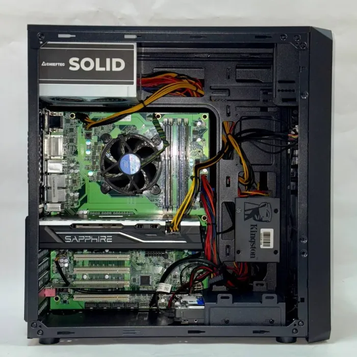 Комп'ютер Vinga CS 210B Tower / Intel Core i7-4790S (4 (8) ядра по 3.2 - 4.0 GHz) / 16 GB DDR3 / 240 GB SSD + 1000 GB HDD / AMD Radeon RX 570, 4 GB GDDR5, 256-bit / 500W б/в - зображення 5