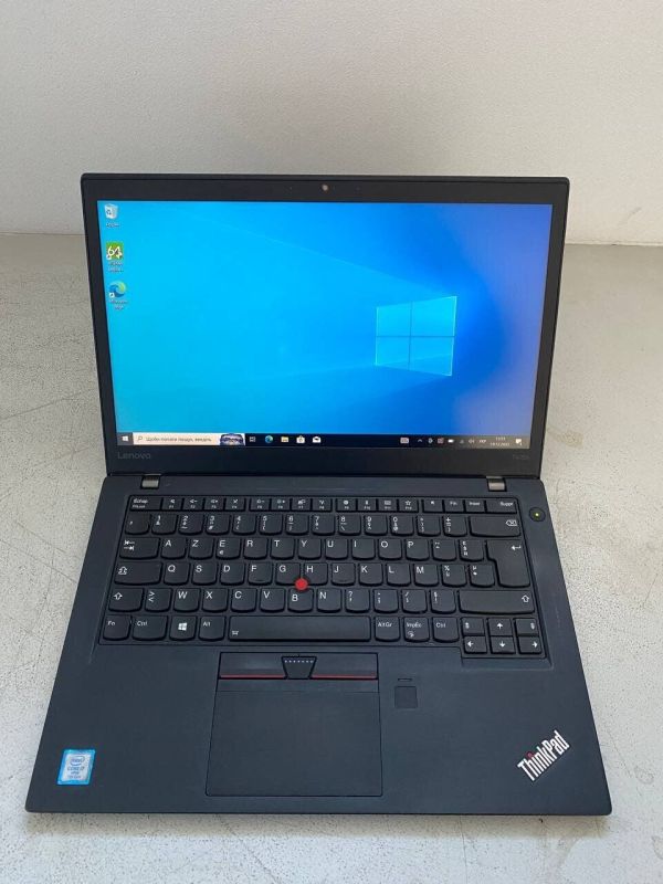 Ноутбук Б-клас Lenovo ThinkPad T470s / 14" (1920x1080) IPS Touch / Intel Core i7-6600U (2 (4) ядра по 2.6 - 3.4 GHz) / 8 GB DDR4 / 256 GB SSD / Intel HD Graphics 520 / WebCam б/в - изображение 2