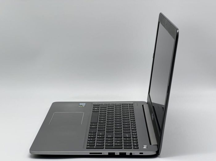 Ігровий ноутбук Asus K501UW / 15.6" (1920x1080) TN / Intel Core i7-6500U (2 (4) ядра по 2.5 - 3.1 GHz) / 16 GB DDR4 / 480 GB SSD / nVidia GeForce GTX 960M, 2 GB GDDR5, 128-bit / WebCam б/в - зображення 4