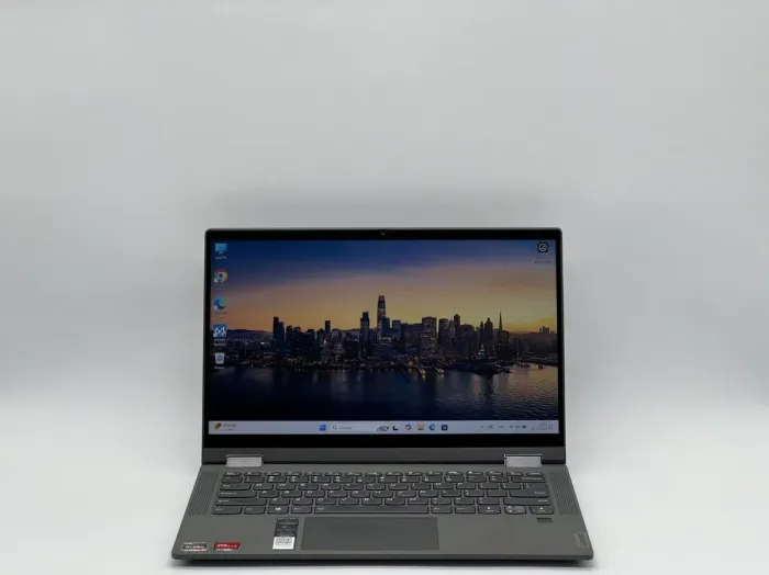 Ультрабук-трансформер Lenovo IdeaPad Flex 5 / 14" (1920x1080) IPS Touch / AMD Ryzen 5 4500U (6 ядер по 2.3 - 4.0 GHz) / 16 GB DDR4 / 240 GB SSD / AMD Radeon RX Vega 6 Graphics / WebCam б/в - зображення 2