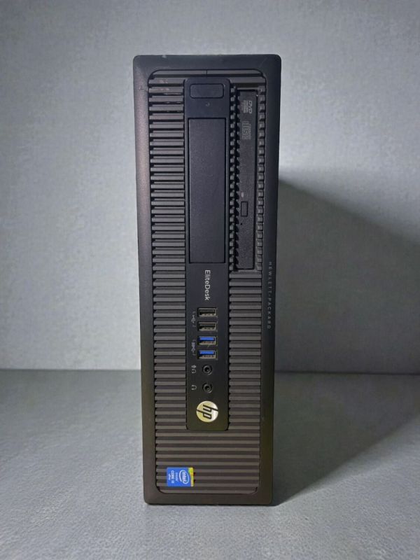 ПК HP EliteDesk 800 G1 SFF / Intel Core i5-4590 (4 ядра по 3.3 - 3.7 GHz) / 16 GB DDR3 / 120 GB SSD + 500 GB HDD / Intel HD Graphics 4600 б/в - изображение 4