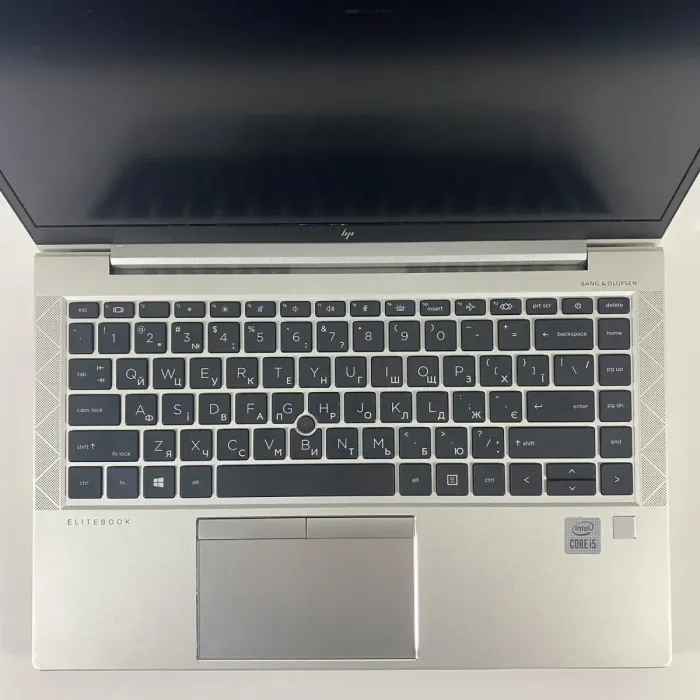 Ультрабук Б-клас HP EliteBook 840 G7 / 14" (1920x1080) IPS / Intel Core i5-10210U (4 (8) ядра по 1.6 - 4.2 GHz) / 16 GB DDR4 / 256 GB SSD / Intel UHD Graphics / WebCam / TouchID б/в - изображение 3
