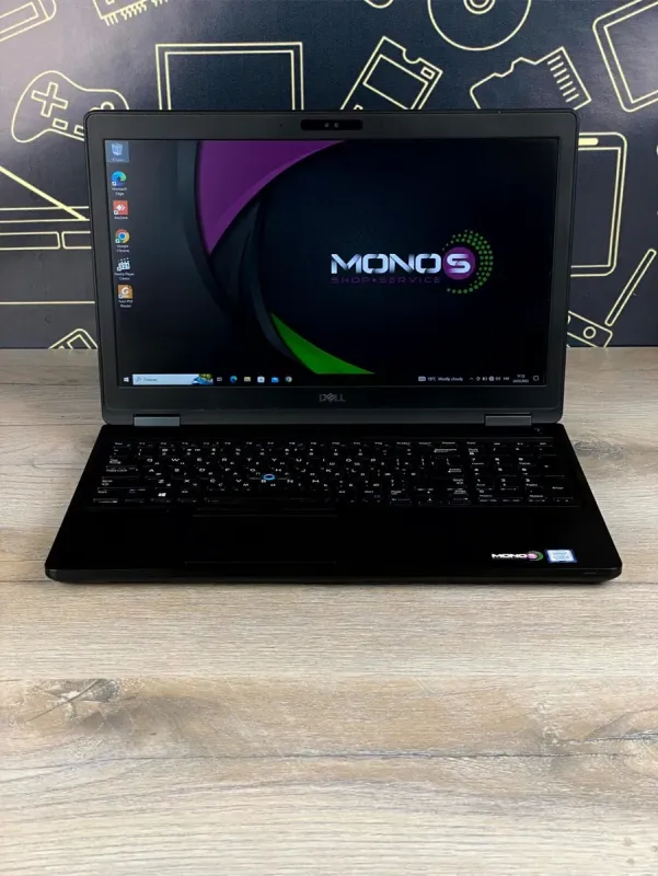 Ультрабук Dell Latitude 5591 / 15.6" TN / Intel Core i5-8300H (4 (8) ядра по 2.3-4 GHz) / 12 GB DDR4 / 512 GB SSD / UHD Graphics 630 / WebCam б/в - зображення 2