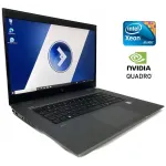 Мобільна робоча станція Б-класу HP ZBook Studio G5 / 15.6" (1920x1080) IPS / Intel Xeon E-2176M (6 (12) ядер по 2,7 - 4,4 ГГц) / 16 ГБ DDR4 / 512 ГБ SSD NVMe / nVidia Quadro P2000, 4 ГБ DDR5, 128-біт / WebCam / Win 10 Pro б/в