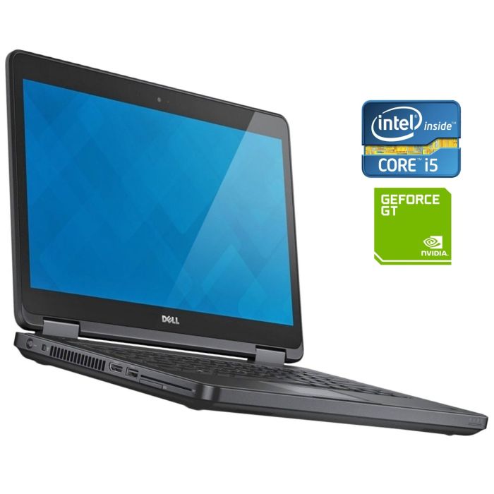 Ноутбук Б-класс Dell Latitude E5440 / 14" (1366x768) TN / Intel Core i5-4300U (2 (4) ядра по 1.9 - 2.9 GHz) / 8 GB DDR3 / 500 GB HDD / nVidia GeForce GT 720M, 2 GB DDR3, 64-bit / WebCam / DVD-ROM б/в - изображение 1