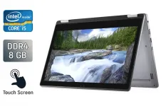 Ноутбук-трансформер Dell Latitude 3310 / 13.3" (1920x1080) IPS Touch / Intel Core i5-8265U (4 (8) ядра по 1.6 - 3.9 GHz) / 8 GB DDR4 / 512 GB SSD / Intel UHD Graphics / WebCam / Windows 10 б/в