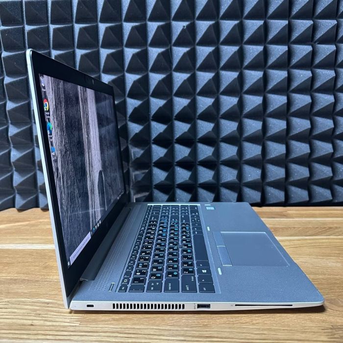 Ультрабук HP EliteBook 850 G6 / 15.6" (1920x1080) IPS / Intel Core i5-8265U (4 (8) ядра по 1.6 - 3.9 GHz) / 8 GB DDR4 / 256 GB SSD / Intel UHD Graphics / WebCam б/в - зображення 3