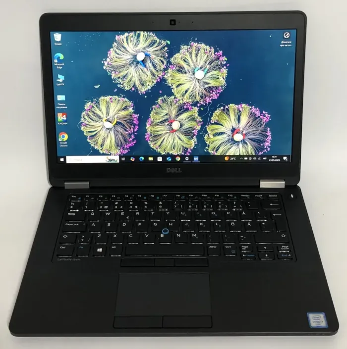Ноутбук Dell Latitude E5470 / 14" (1920x1080) IPS / Intel Core i7-6820HQ (4 (8) ядра по 2.7 - 3.6 GHz) / 8 GB DDR4 / 256 GB SSD / Intel HD Graphics 530 / WebCam / Win 10 Pro б/в - зображення 2
