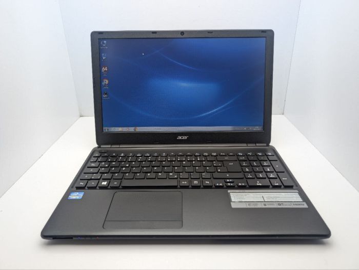 Ноутбук Acer Aspire E1-570 / 15.6" (1366x768) TN / Intel Core i3-3217U (2 (4) ядра по 1.8 GHz) / 8 GB DDR3 / 500 GB HDD / Intel HD Graphics 4000 / WebCam / DVD-ROM б/в - зображення 2