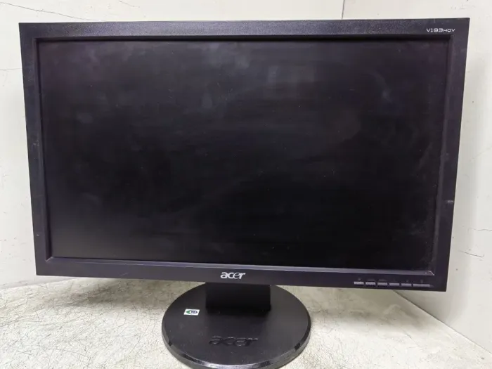 Монітор Б-клас Acer V193HQV/19" (1366x768) TN/VGA + кабелі в комплекті б/в - зображення 2